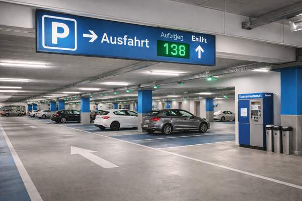 Öffentlich zugängliche Parkhäuser in Deutschland